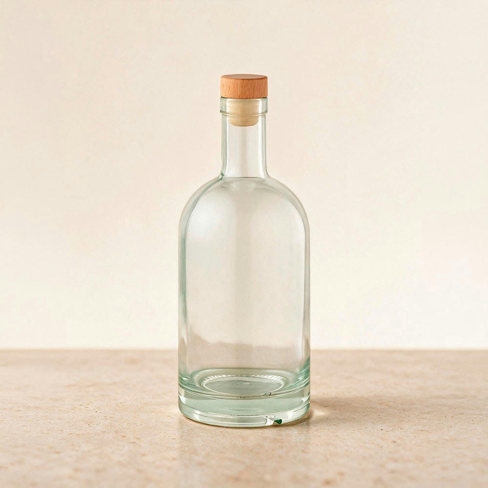 Piave Glasflasche 800ml. Mit Holzdeckel