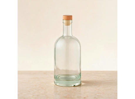 Piave Glasflasche 800ml. Mit Holzdeckel