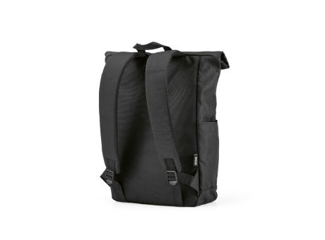 Rome Rucksack 12L aus rPET. Mit Rolltop-Design und Klettverschluss.
