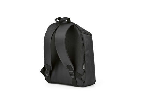 Brüssel Kühltaschen-Rucksack 12L aus r PET. Mit Doppelreißverschluss