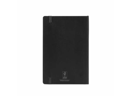 Flaubert A5 Notizbuch aus recy. PU, Softcover, 160 Seiten.FSC®-zertifiziert