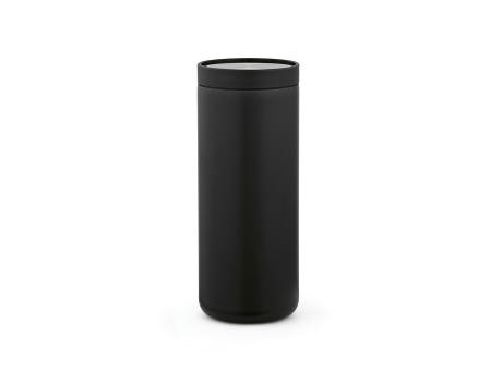 Rhine Thermobecher 600ml aus recy. Edelstahl, doppelwandig, mit 360°-Push-Deckel
