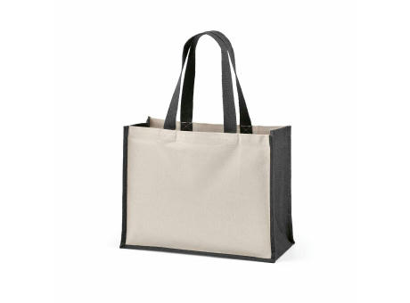 Maglic Einkaufstasche aus recy. Baumwolle und Jute, 300g/m²