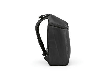 Brüssel Kühltaschen-Rucksack 12L aus r PET. Mit Doppelreißverschluss