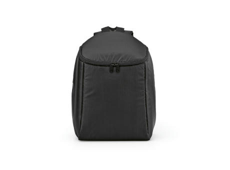 Brüssel Kühltaschen-Rucksack 12L aus r PET. Mit Doppelreißverschluss