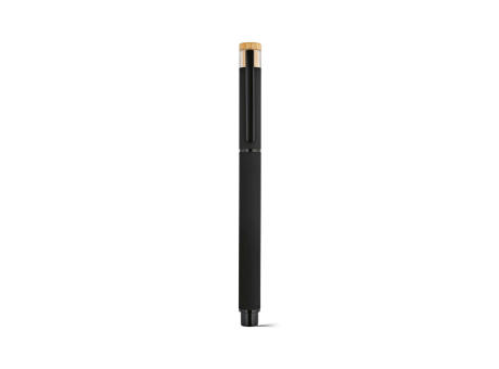 Thoreau Rollerball aus recy. Aluminium, blau, Dokumental®-Gel-Tinte 0,6km