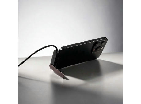 Edison Ladekabel recy. PVC, 1 m, USB-C, 60 W, Smartphone-Ständer