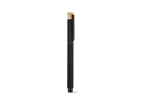 Thoreau Rollerball aus recy. Aluminium, blau, Dokumental®-Gel-Tinte 0,6km