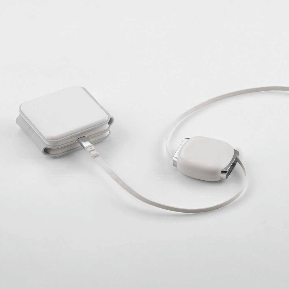 Yalow Ladekabel aus recy. PVC, einziehbar, USB-C auf USB-C, 60 W