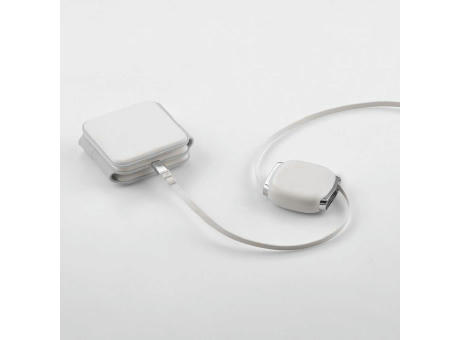 Yalow Ladekabel aus recy. PVC, einziehbar, USB-C auf USB-C, 60 W