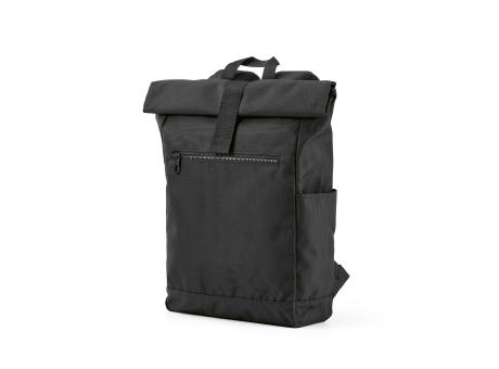Rome Rucksack 12L aus rPET. Mit Rolltop-Design und Klettverschluss.