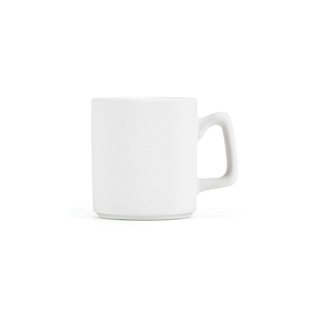 Mondego Keramiktasse 320ml. Für Sublimation geeignet, matte Oberfläche 