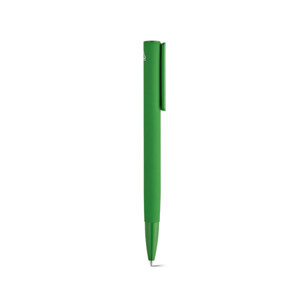 Svevo Kugelschreiber aus recy. Aluminium, blau, Dokumental®-Tinte 0,7km