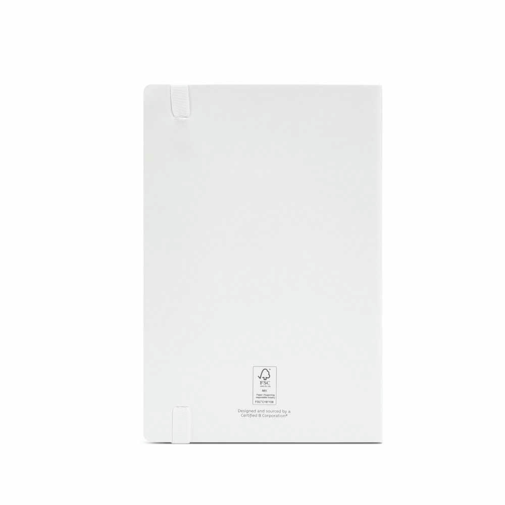 Flaubert A5 Notizbuch aus recy. PU, Softcover, 160 Seiten.FSC®-zertifiziert
