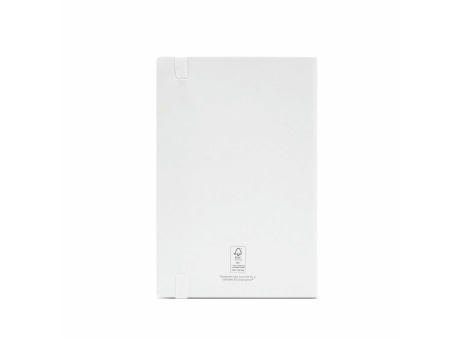 Flaubert A5 Notizbuch aus recy. PU, Softcover, 160 Seiten.FSC®-zertifiziert