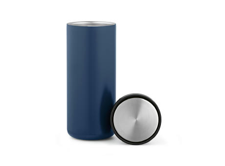 Rhine Thermobecher 600ml aus recy. Edelstahl, doppelwandig, mit 360°-Push-Deckel