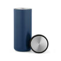Rhine Thermobecher 600ml aus recy. Edelstahl, doppelwandig, mit 360°-Push-Deckel