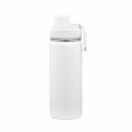 Salween Trinkflasche 560ml aus recy. Edelstahl.Doppelwandig, Doppelverschluss,Tragegriff