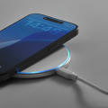 Meitner kabelloses Schnellladegerät, recy. Aluminium, 15W, USB-C-Anschluss