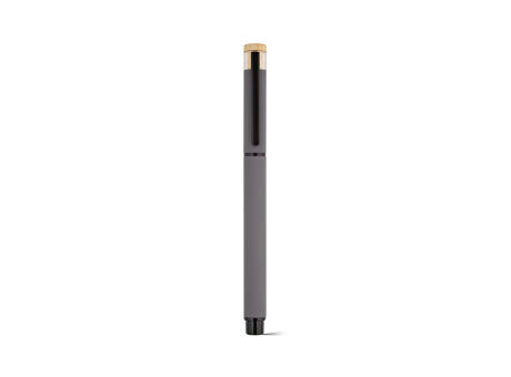 Thoreau Rollerball aus recy. Aluminium, blau, Dokumental®-Gel-Tinte 0,6km