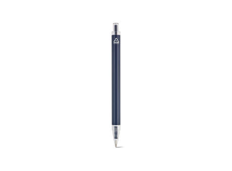 Shakespeare Kugelschreiber recy. Aluminium & PET, blau, Dokumental®-Tinte 0,5km