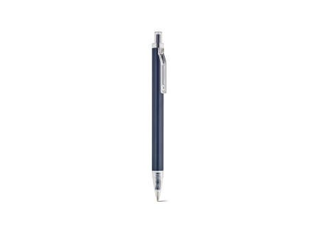 Shakespeare Kugelschreiber recy. Aluminium & PET, blau, Dokumental®-Tinte 0,5km
