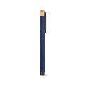 Thoreau Rollerball aus recy. Aluminium, blau, Dokumental®-Gel-Tinte 0,6km