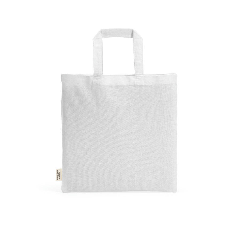 Aneto Einkaufstasche aus recy. Baumwolle, 140g/m², 30cm Henkel