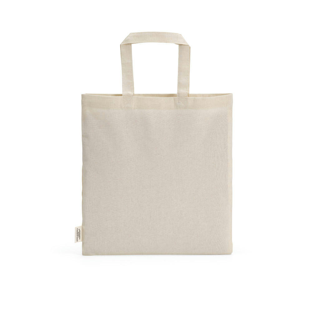 Aneto Einkaufstasche aus recy. Baumwolle, 140g/m², 30cm Henkel