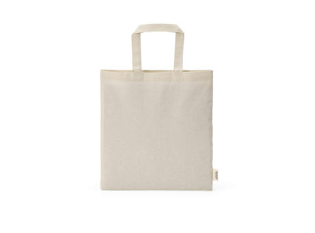 Aneto Einkaufstasche aus recy. Baumwolle, 140g/m², 30cm Henkel