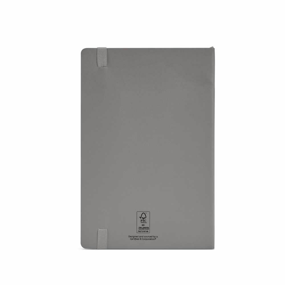 Flaubert A5 Notizbuch aus recy. PU, Softcover, 160 Seiten.FSC®-zertifiziert
