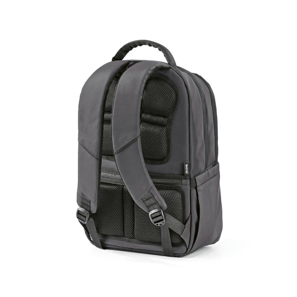Chicago Rucksack 20L aus recy. PET. Geeignet für Laptops bis 17".