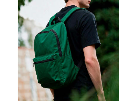 London Rucksack 12L aus rPET. Geeignet für Laptops bis 15,6".