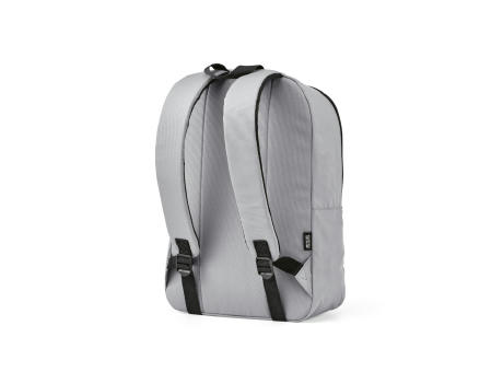 London Rucksack 12L aus rPET. Geeignet für Laptops bis 15,6".