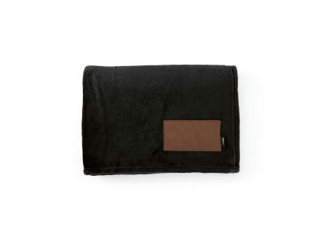 Van-Eyck Decke aus rPET (240 g/m²). Mit personalisierbarem Aufnäher
