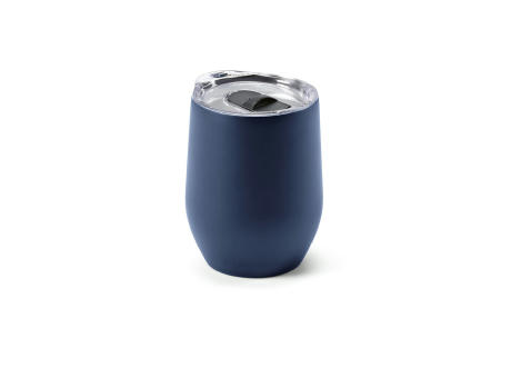 Tigris Reisebecher recy.Edelstahl, 320 ml. Doppelwandig mit Deckel