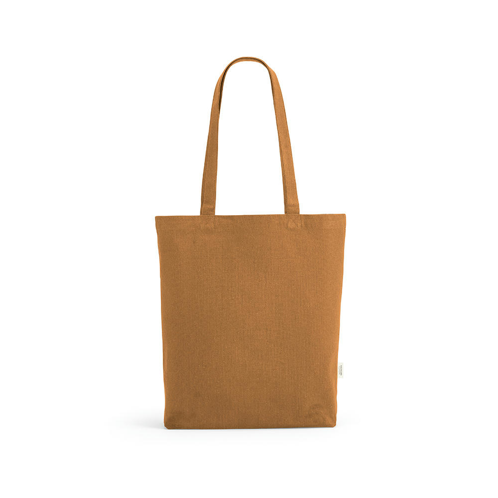 Logan Einkaufstasche recy.Baumwolle (280 g/m²). Mit Bodenfalte