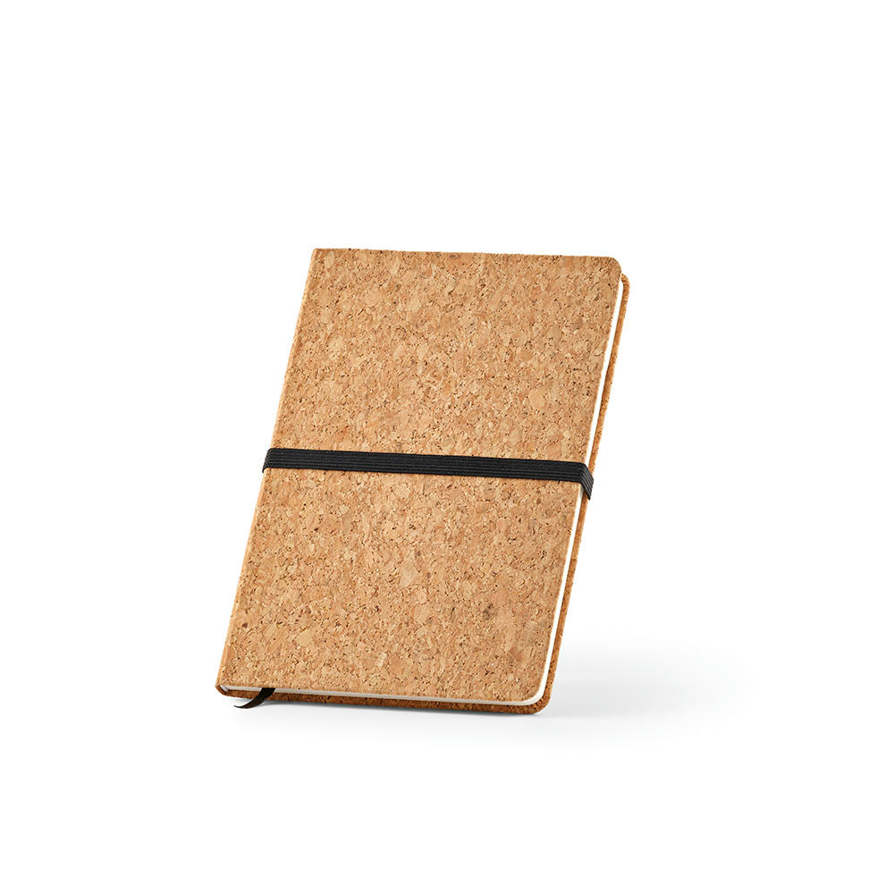 Goethe A5 Notizbuch mit Korkeinband. 196 Seiten aus 70 gsm recy. FSC®-Papier