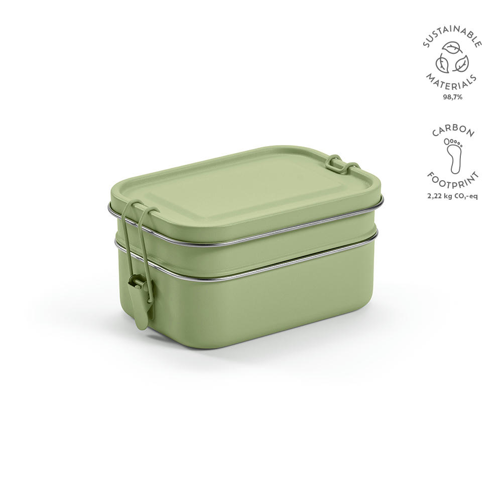 Tintoretto Lunchbox recy. Edelstahl 1240 ml 