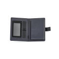 Tolstoy A5-Mappe rPET. Notizblock mit 64-seitigem FSC® .Verschluss aus rPU