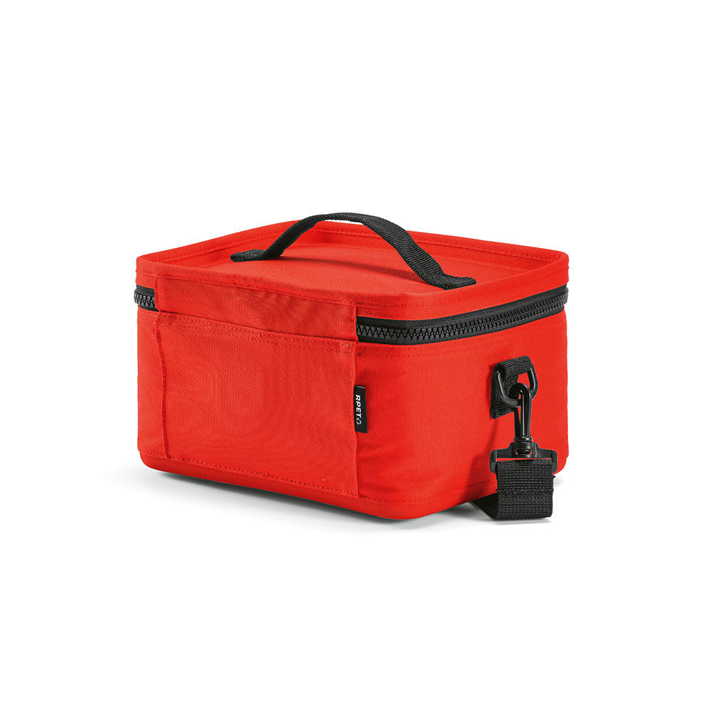 Munich M 7,5L Kühltasche, rPET mit rABS. Thermoinjizierte Reißverschlüsse