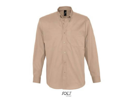 CAMISA ALGODÓN TWILL HOMBRE MANGA LARGA