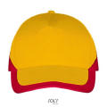 GORRA 5 PANELES CONTRASTADA