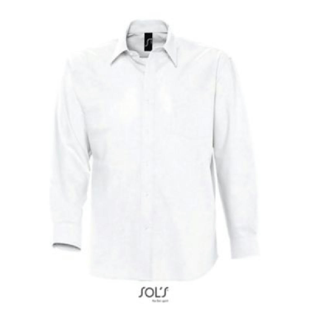 CAMISA HOMBRE OXFORD MANGA LARGA