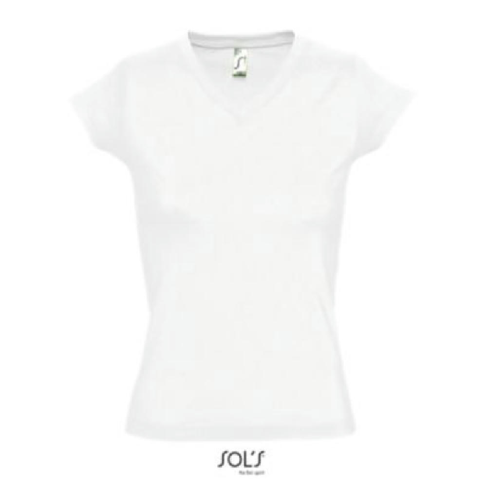CAMISETA MUJER CUELLO PICO