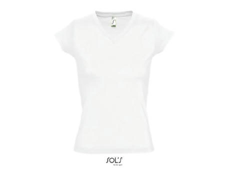 CAMISETA MUJER CUELLO PICO