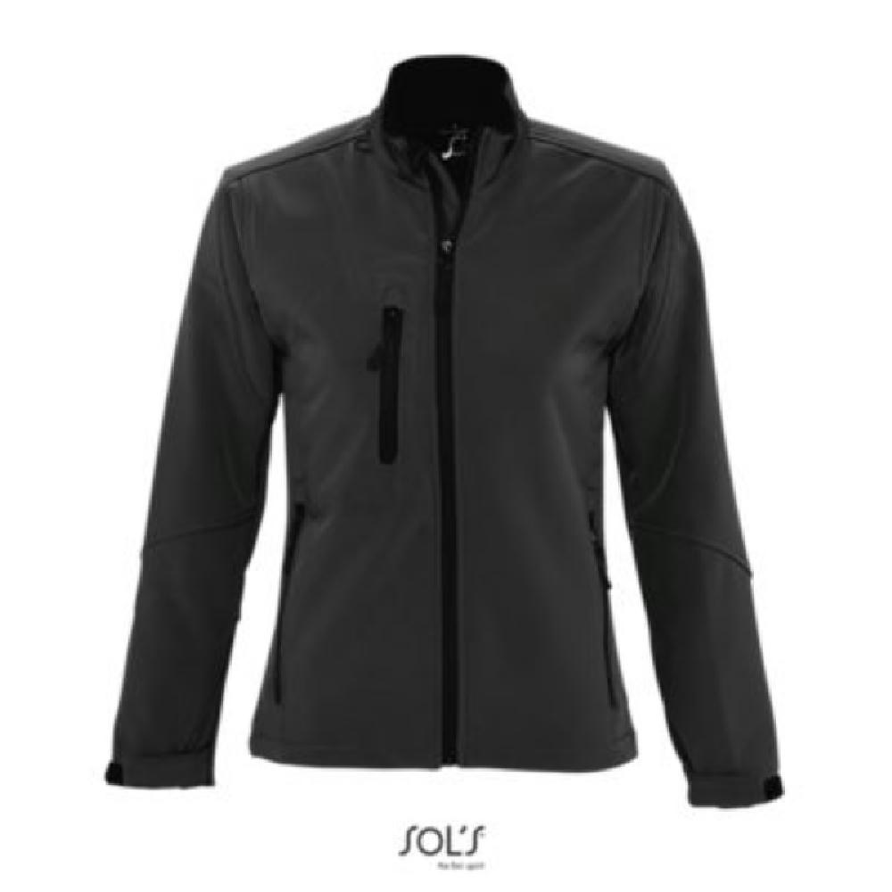 CHAQUETA SOFTSHELL DE MUJER CON CREMALLERA