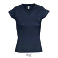 CAMISETA MUJER CUELLO PICO