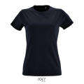 CAMISETA AJUSTADA DE MUJER CON CUELLO REDONDO