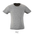 CAMISETA DE MANGA CORTA DE NIÑO CON CUELLO REDONDO